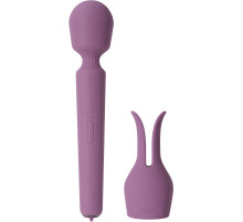 Сиреневый вибромассажёр Emma Neo 2 с функцией нагрева