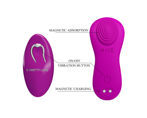 Лиловый вибратор в трусики Romario с пультом ДУ