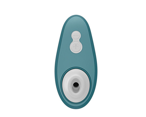 Темно-бирюзовый бесконтактный клиторальный стимулятор Womanizer Liberty 2