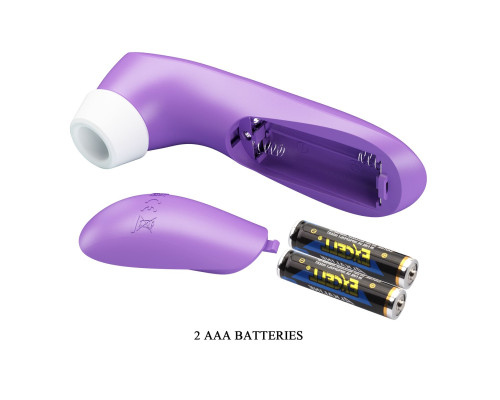 Сиреневый клиторальный стимулятор Breeze