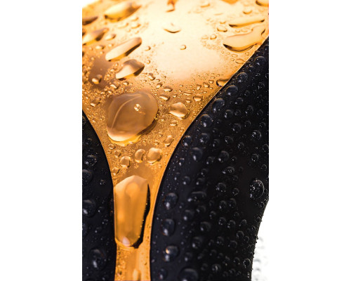 Чёрно-золотой клиторальный вибромассажер WANAME Surf