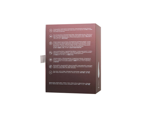 Белый вибромассажер в форме капли Dew Drop