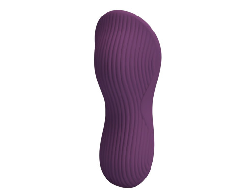 Фиолетовый вибратор в трусики Mane с управлением через приложение