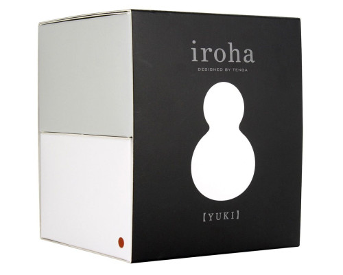 Белый вибромассажер для женщин IROHA YUKI