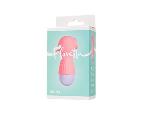 Розовый вакуум-волновой стимулятор Ixora