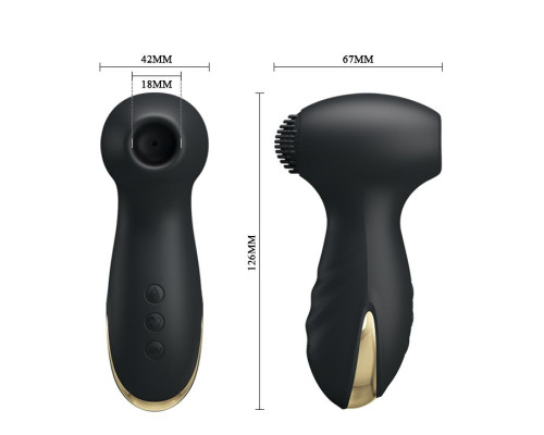 Вакуумный вибростимулятор клитора Hammer