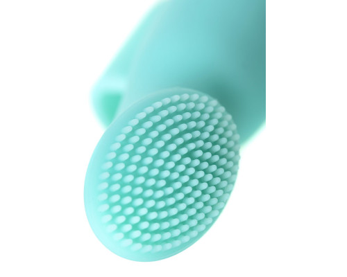 Мятная вибронасадка на палец для клиторальной стимуляции JOS BLISS - 9 см.