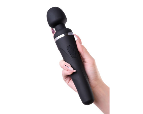 Черный вибромассажер Lovense Domi 2 - 23,3 см.