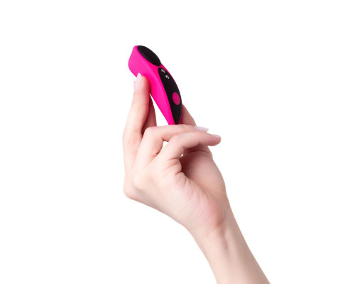 Розово-черный вибростимулятор в трусики Lovense Ferri