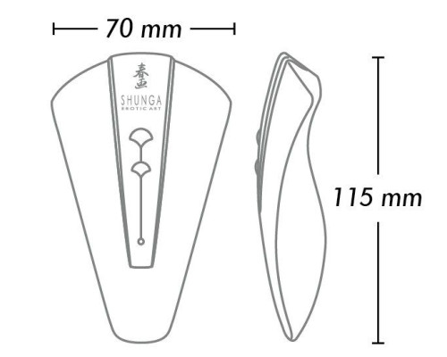 Розовый клиторальный вибростимулятор OBI