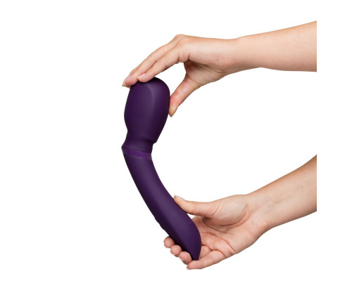 Фиолетовый жезловый вибратор We-Vibe Wand 2 - 27,3 см.