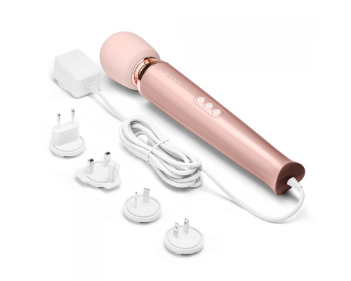 Проводной жезловый вибромассажер Le Wand Powerful Plug-In Vibrating Massger - 34 см.