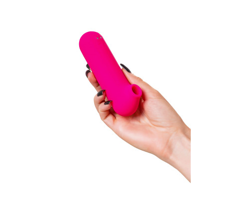 Ярко-розовый вакуум-волновой стимулятор Molette
