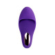 Фиолетовый клиторальный стимулятор Swizzy