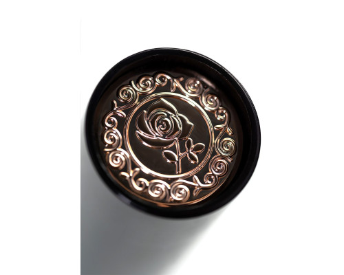 Красный мини-вибратор в виде помады Merlo - 10,5 см.