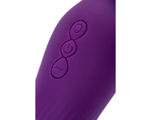 Фиолетовый универсальный стимулятор Kisom - 24 см.