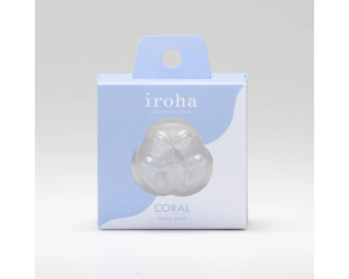 Клиторальный стимулятор Iroha Petit Coral