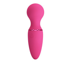 Розовый мини-wand Dwayne - 12 см.