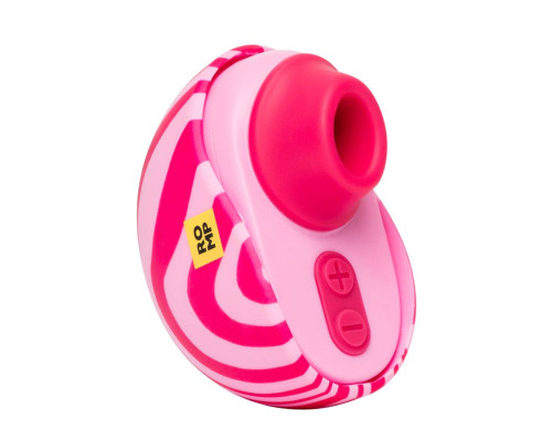 Розовый бесконтактный клиторальный стимулятор Romp Spin