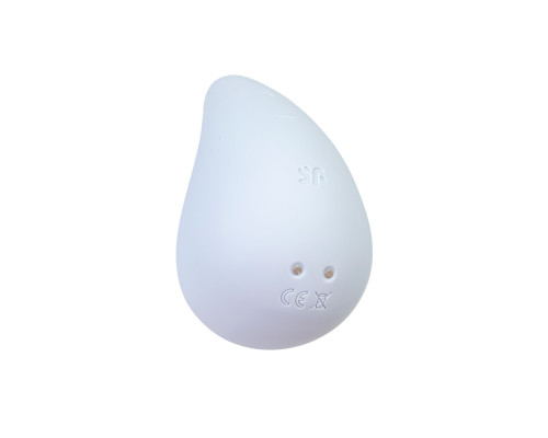 Голубой вибромассажер в форме капли Dew Drop