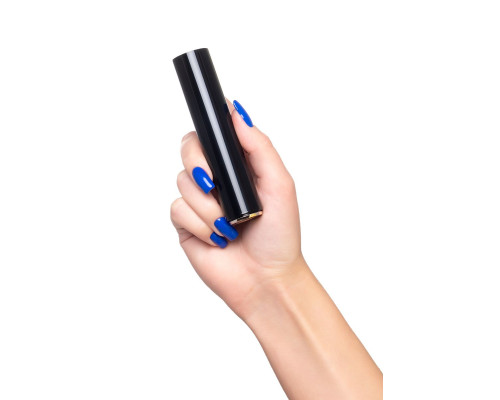 Красный мини-вибратор в виде помады Merlo - 10,5 см.