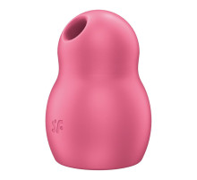 Малиновый вакуумный стимулятор клитора Satisfyer Pro To Go 1
