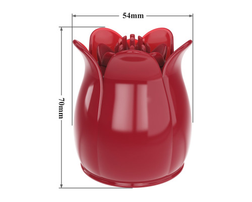 Красная насадка для wand-массажера