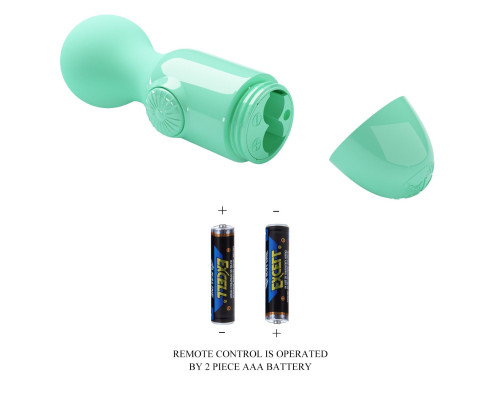 Мятный мини-вибратор с шаровидной головкой Mini Stick