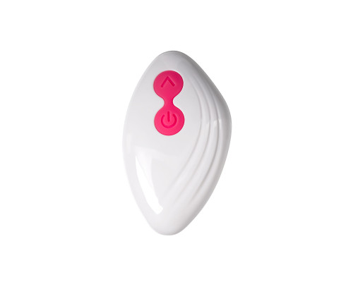 Розовый вибровкладыш в трусики с вакуум-волновой стимуляцией Xiari