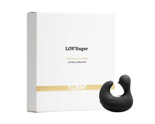 Вибростимулятор-уточка Lov Finger в комплекте с возбуждающим гелем