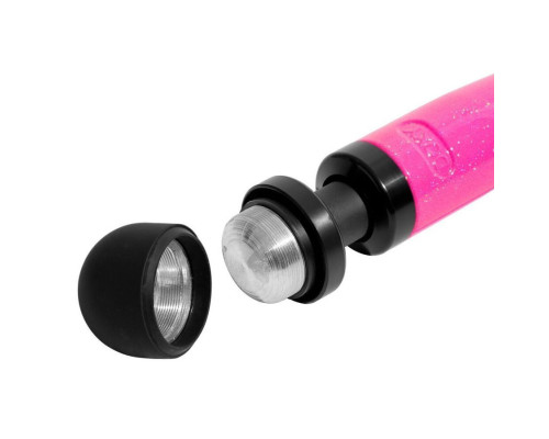 Розовый проводной wand-вибратор Doxy Die Cast 3