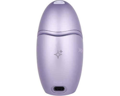 Сиреневый вакуум-волновой стимулятор Pulse Galaxie с проекцией звёздного неба