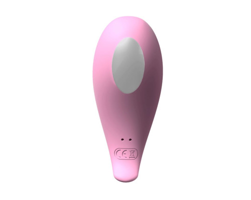 Розовый вакуумный стимулятор клитора Revelation + APP