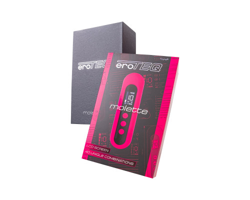 Ярко-розовый вакуум-волновой стимулятор Molette