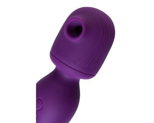 Фиолетовый универсальный стимулятор Kisom - 24 см.