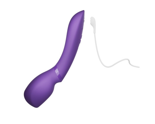 Фиолетовый жезловый вибратор We-Vibe Wand 2 - 27,3 см.