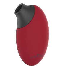 Бордовый вакуумный стимулятор клитора Adara