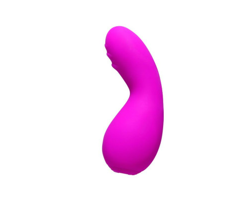 Лиловый клиторальный вибратор Gourd