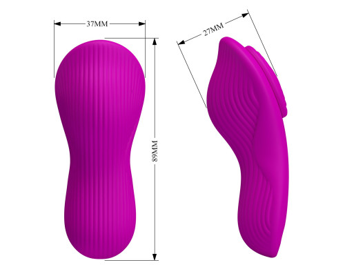 Лиловый вибратор в трусики Romario с пультом ДУ