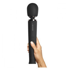 Черный матовый жезловый вибратор Le Wand с 20 режимами