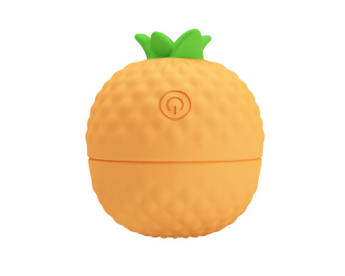 Оранжевый клиторальный стимулятор-ананас Pineapple Secret