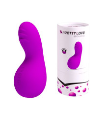 Лиловый клиторальный вибратор Gourd