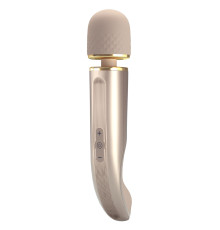 Бежевый жезловый вибратор Power Wand - 29 см.