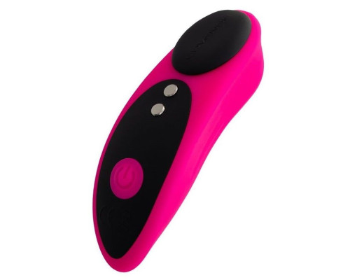 Розово-черный вибростимулятор в трусики Lovense Ferri