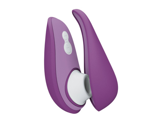Фиолетовый бесконтактный клиторальный стимулятор Womanizer Liberty 2