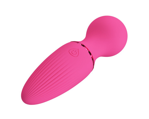 Розовый мини-wand Dwayne - 12 см.