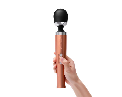 Золотистый вибромассажер Die Cast