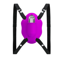 Нежный вибростимулятор для клитора Love Rider на ремешках