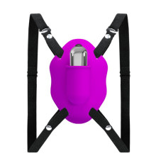 Нежный вибростимулятор для клитора Love Rider на ремешках