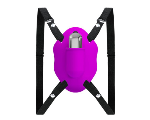 Нежный вибростимулятор для клитора Love Rider на ремешках